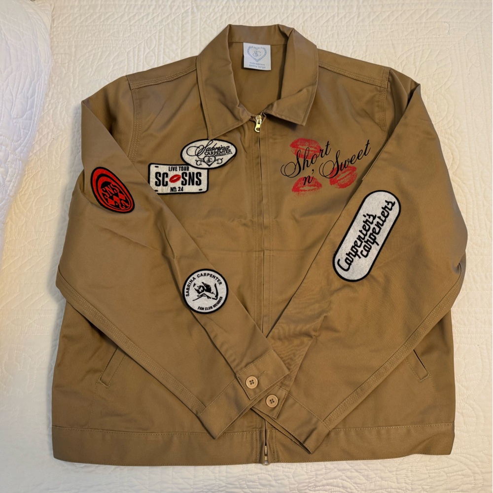 Sabrina Carpenter 2024 tour jacket NEW